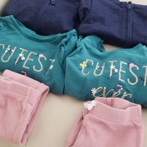 Twin baby girl 12 months-18 months carters and jum